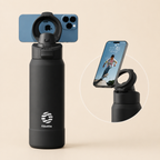 MagBottle Pro – Magnetische Thermo-Trinkflasche mit Handyhalter